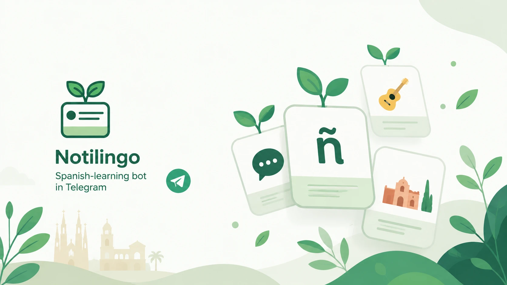Notilingo — Spanish-learning bot in Telegram